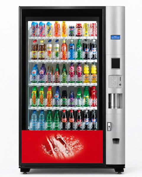 Used drink vending machines